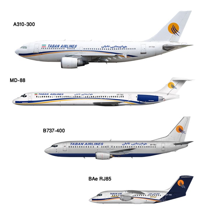 هواپیماهای تابان ایر